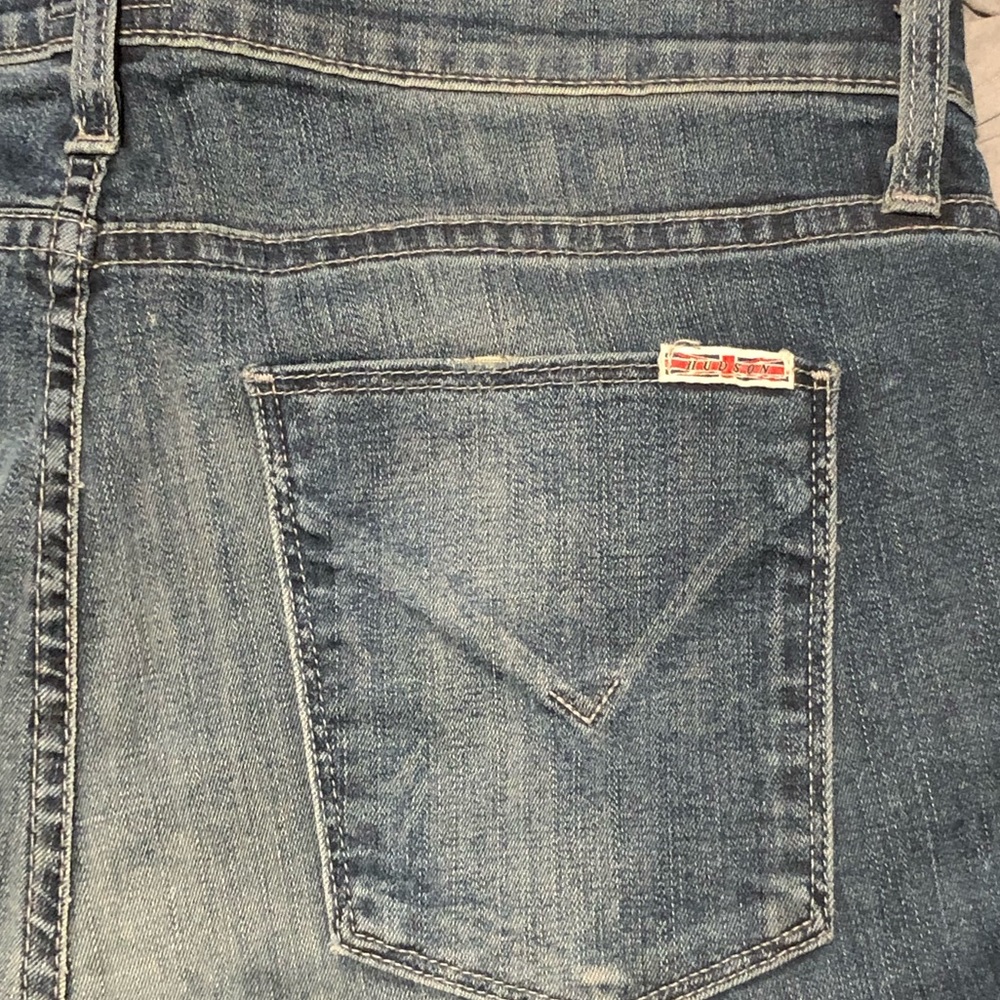 Hudson niko mid rise super skinny jeans 31 - Picture 5 of 10